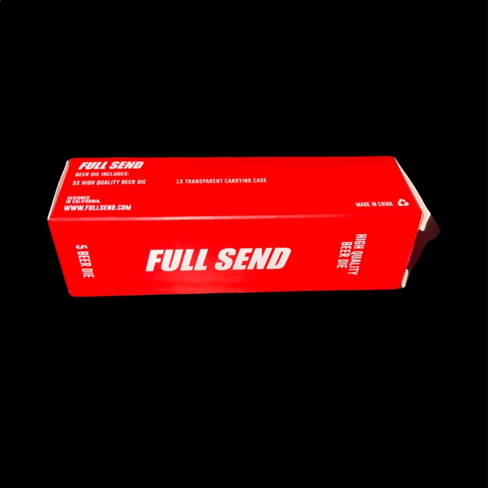 Official FullSend Beer Die